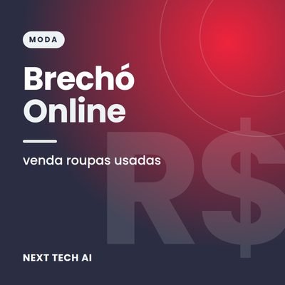 Brechó Online: Venda Roupas Usadas com Lucro